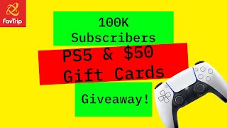 100K Subscriber Celebration! PS5 & $50 Gift Card Giveaway!