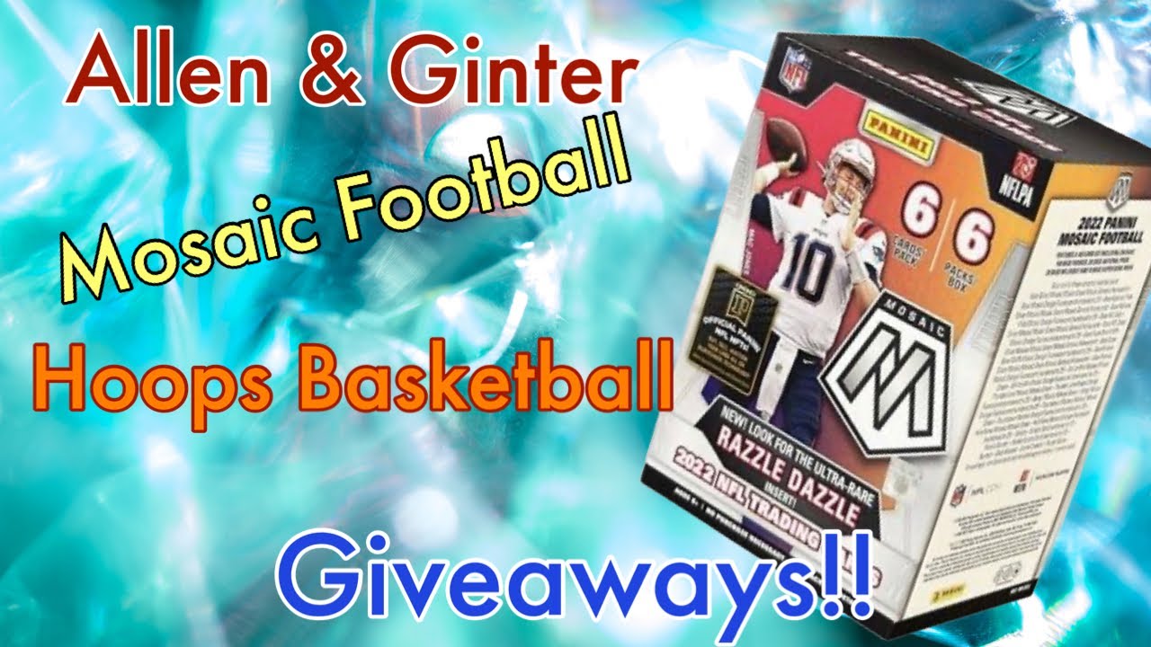 🔥 Mosaic Football, Hoops, Allen & Ginter and Giveaways!🔥 YouTube