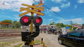 sepur japan perlintasan kereta api krl cisauk