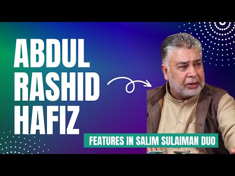 Abdul Rashid Hafiz features in Salim Sulaiman song
