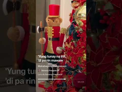 Makabagong Dekorasyon ng Pasko