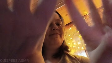 ASMR | VISUALS & SCRATCHING Sounds ~ Tongue Clicking, Finger Fluttering