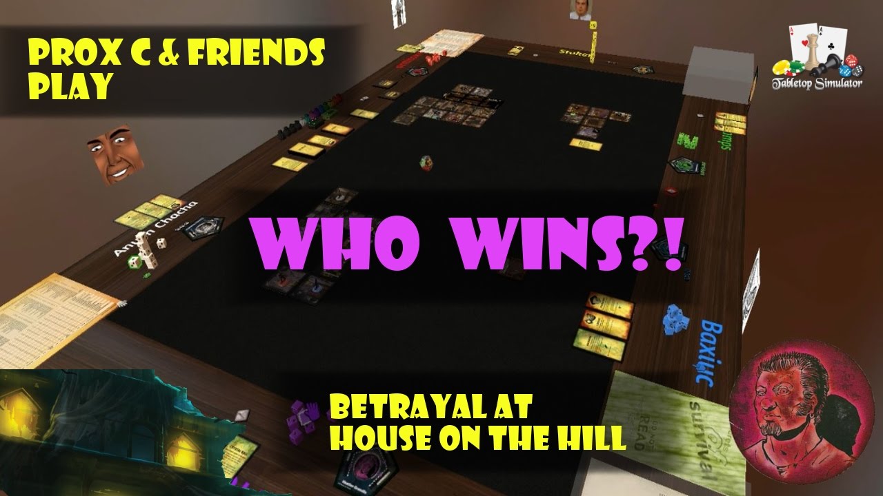 Tabletop Simulator Betrayal at House on Haunted Hill YouTube