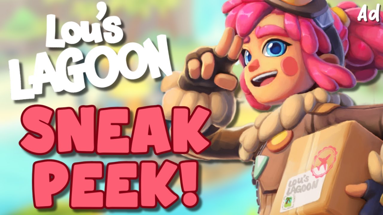 First look at the Cozy Adventure Game; Lou's Lagoon!  🌊🏝️