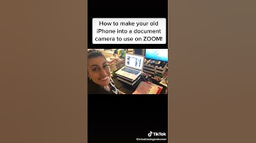 Turn your phone into a document camera (via TikTok)