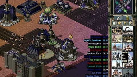 C&C reloaded 4 vs 4 bay of pigs 8 players (tiberian sun vs yuri