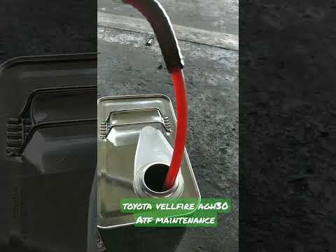 Toyota Vellfire AGH30 ATF maintenance #shorts