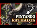 🔴PINTANDO MONSTER HUNTER | DANDO DETALLES AL RATHALOS!