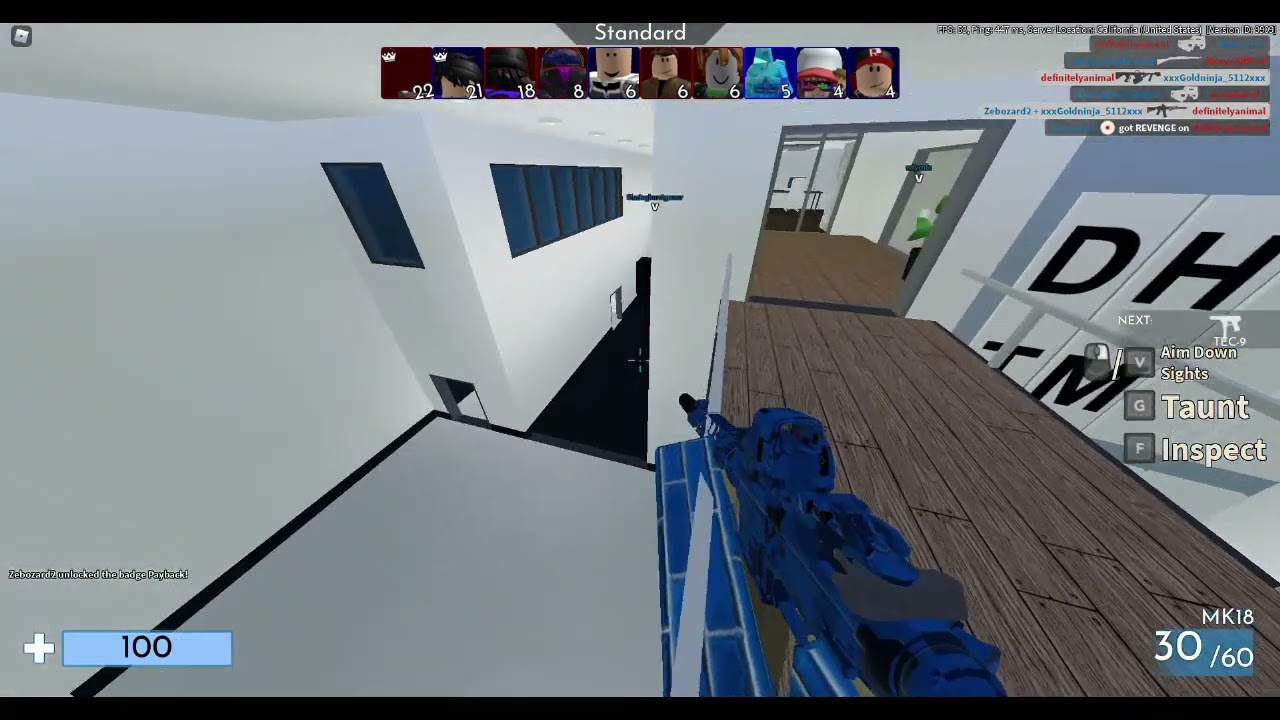 Roblox Arsenal Gameplay Agency YouTube 