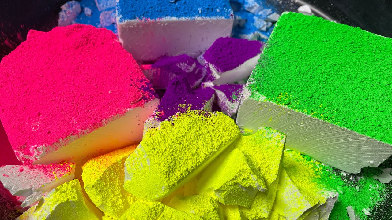 Neon Dream Gym Chalk Crush - YouTube