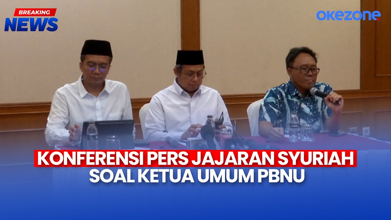 🔴BREAKING NEWS - Konferensi Pers Jajaran Syuriah Soal Ketua Umum PBNU | 27/11