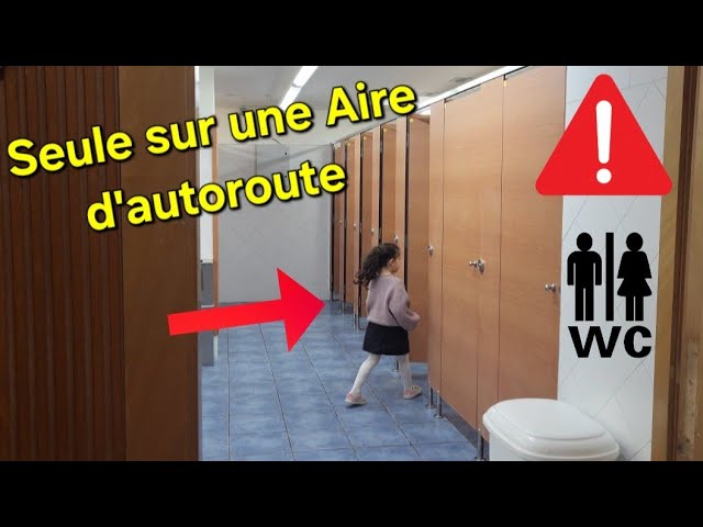 Retour de la ROUTE Maroc Espagne On a oublié Aya sur l’Aire d’autoroute 😪😪😪