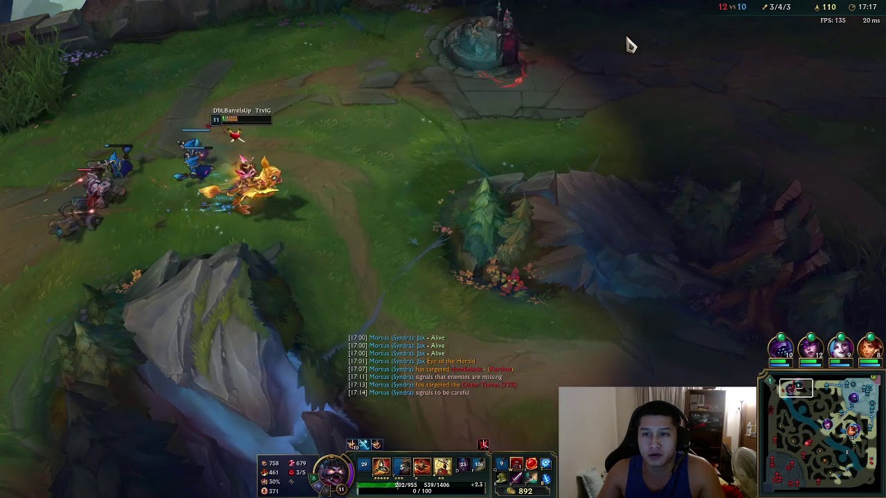 LOL Kled Outplay On Karthus