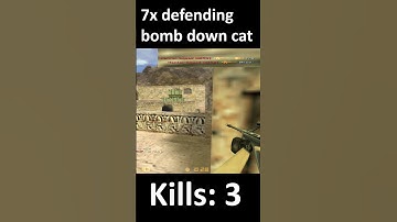 7x bomb down cat #counterstrike #cs #cs16 #fps #streamer #shortfeed #gamingshorts #clip #clutch