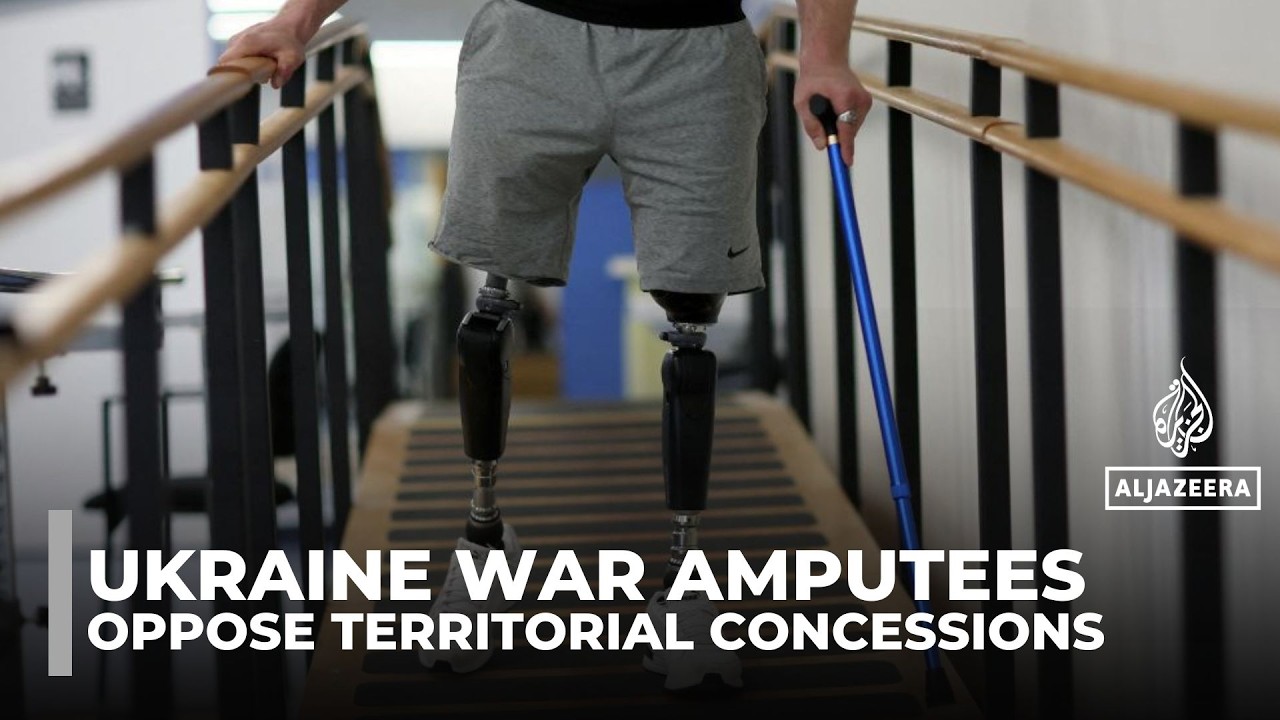 Ukrainian amputee veterans oppose territorial concessions to Russia in potential peace deal