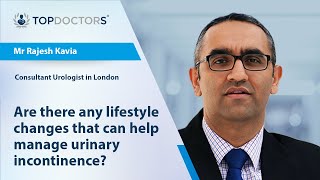 Are there any lifestyle changes that can help manage urinary incontinence - Online interview