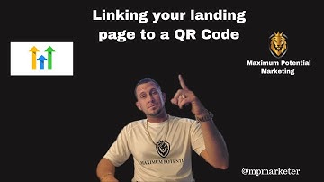 Linking A Landing Page To A QR Code