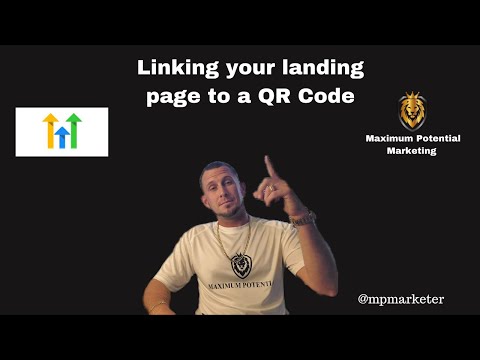 Linking A Landing Page To A QR Code