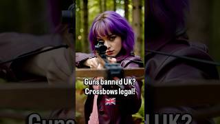 UK Banned Guns But This Is LEGAL 😈 Amelia’s Crossbow