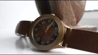 A SERIOUSLY COOL bronze dive/pilot watch for under $300, Aerotec watches &quot;Ace&quot;