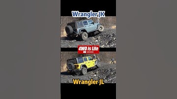 Jeep wrangler JK vs JL - Offroad suspension flex comparison test #offroad #jeepwrangler