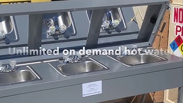 Crewzers.com 3 basin field sink