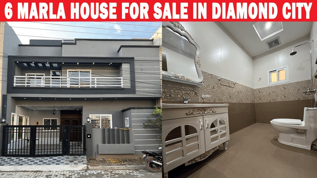 6 Marla House For Sale In Diamond City Sialkot YouTube