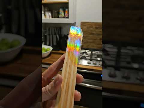 Holographic paint #airplane