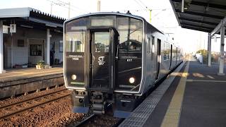 JR九州　817系 V025編成　鍋島駅