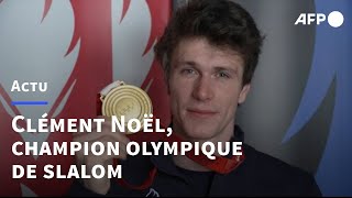 Pékin-2022: Clément Noël, champion olympique de slalom | AFP