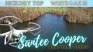Check out Hickory Top Landing and White Oak III on Santee Cooper Lake Marion