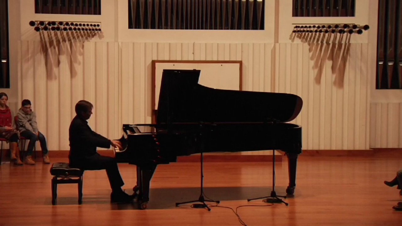 Murray McLachlan plays Debussy's 12 Etudes at Festival Cristofori in Padua