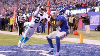 Odell Beckham vs. Josh Norman On The Field! | Inside The NFL | Panthers vs. Giants highlights