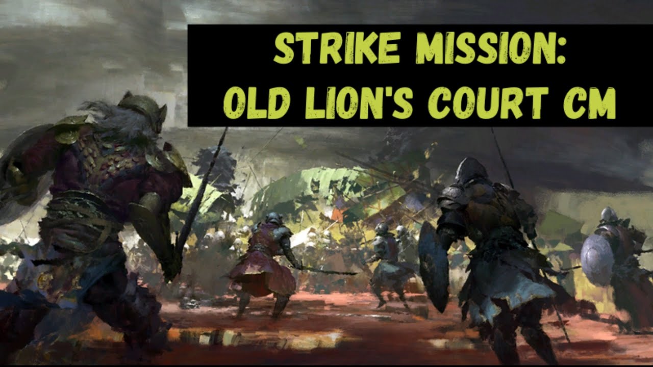 GW2 EoD: Strike Mission - Alter Löwenhof HM / Old Lion's Court CM | First Kill + Title Run
