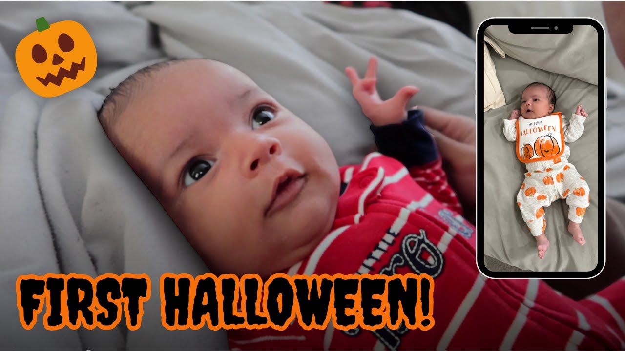 OUR BABY'S FIRST HALLOWEEN! **Adorable**