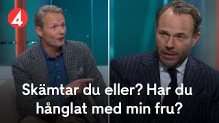 Triangeldrama i Hellenius hörna: 'Har du hånglat med min fru?'