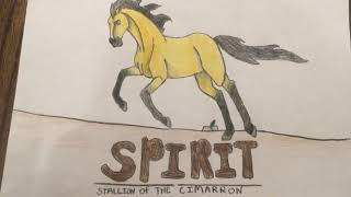 How to draw Spirit l Luckythedutchie