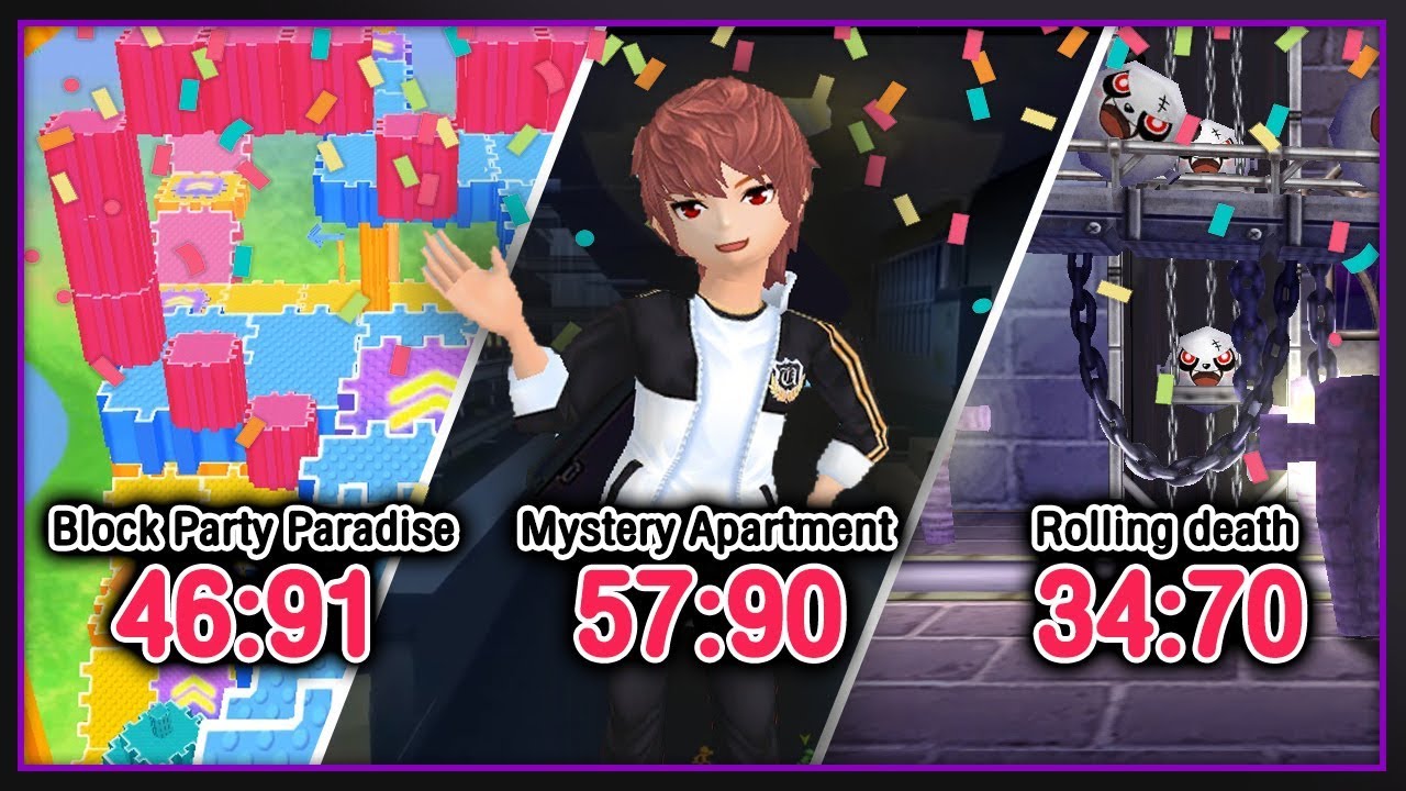 TalesRunner - Block Party Paradie 46:91/Mystery Apartment 57:90/Rolling death x10 ByJamesThan