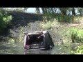 4x4 crazy off road niva drowned deep 2,5 meters