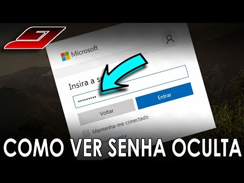 Vídeo: Como Ver A Senha Escondida Por Asteriscos