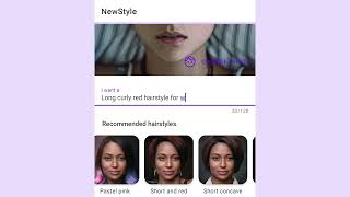 Change your Hairstyle with AI | NewStyle screenshot 5