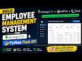 Developing Employee Management System API Suite | Python Flask | Mongo DB | CRUD Operations