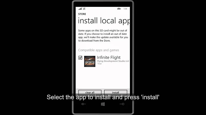 Windows Phone 8.1 tip: How to side load/install .XAP apps/games easily from SD Card
