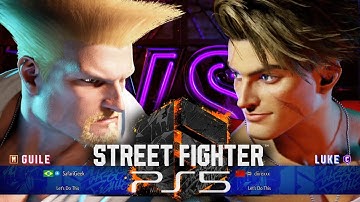 Street Fighter 6 - Guile Gameplay | PS5 Open Beta Test