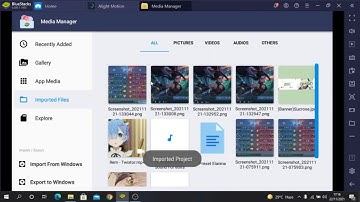 How to Import Preset Alight Motion in Bluestacks (PC)