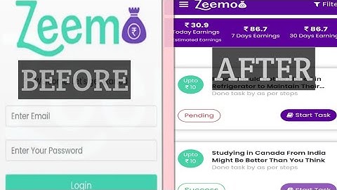 Zeemoo App Me Login Kase Kare?/indarbhaiyavlogs