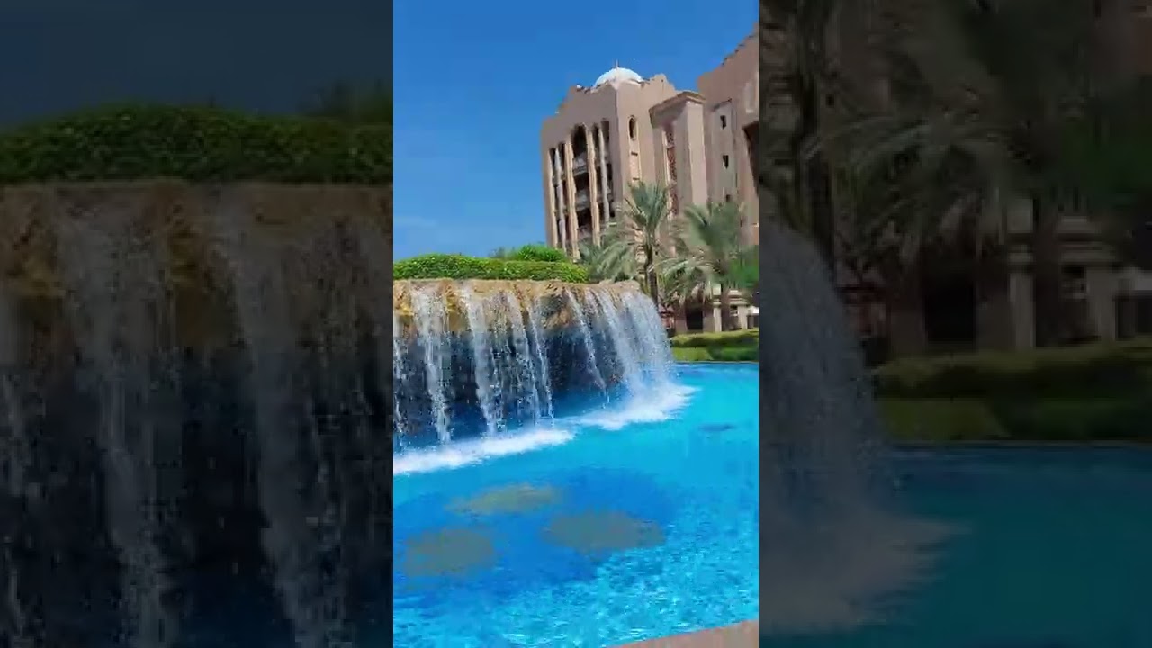 it's a nice view,,  hotel beach and resort at emirates  palace