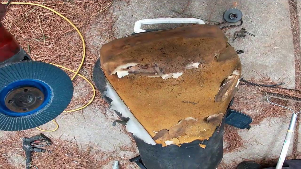 can am atv seat foam repair ! YouTube