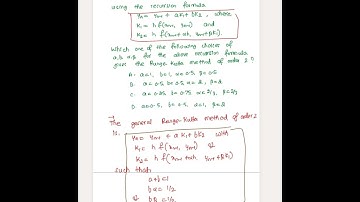 PYQ || GATE-2024 || Mathematical Sciences || Numerical Analysis-42 #rkmethod #kset #gate