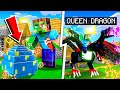 LIFE OF THE QUEEN DRAGON IN MINECRAFT!